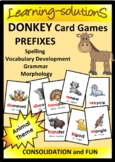 PREFIXES and SUFFIXES - DONKEY Card Games BUNDLE - CONSOLI