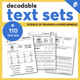 Decodable Text Sets Bundle - Science of Reading Aligned - Phonics