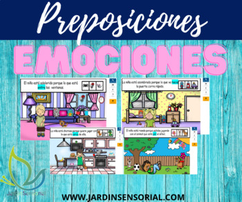 Preview of PREPOSICIONES EMOCIONES