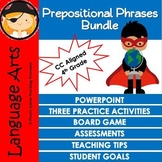 PREPOSITIONAL PHRASES Bundle/ CCSS Aligned 4th Grade Up