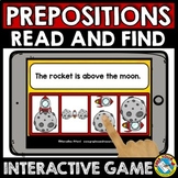 PREPOSITIONS OF PLACE ACTIVITY POSITIONAL WORDS SPATIAL CO