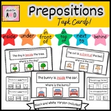 PREPOSITIONS Task Cards | Directional 'Where' WH Questions