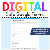 Digital IEP Data Forms for Special Education | Digital Goo
