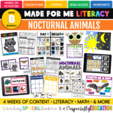 Nocturnal Animals (Made For Me Literacy: Level B, Bundle 2)