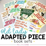 Old Lady Swallowed a... Adapted Piece Book Set Bundle | Lu
