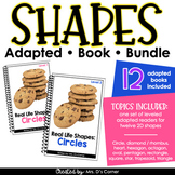Real Life Shapes - 2D Shapes Adapted Books Bundle [ Level 