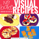 July Visual Recipes with REAL pictures ( for special education )