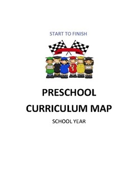 Preview of PRESCHOOL 2 - 5 School Year Curriculum Map