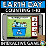 PRESCHOOL EARTH DAY COUNTING OBJECTS TO 10 MATH ACTIVITY B