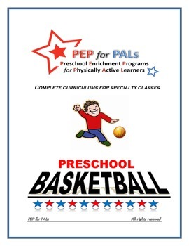 Preview of PRESCHOOL LESSON PLAN SPECIALTY ENRICHMENT BASKETBALL SPORTS CLASS