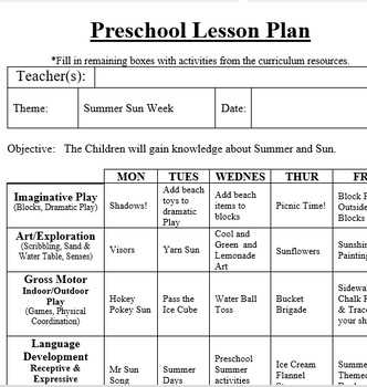 Video lesson plans. Summer Lesson Plan. Summer Lesson Plan for Kids. Summer Preschool Lesson Plan. Summer Lesson Plans Camping.