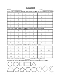 PRESCHOOL/PREK/DAYCARE ASSESSMENT FOR LETTERS, LETTER SOUN