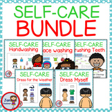 PRESCHOOL SELF CARE BUNDLE Hands Face Teeth and Clothes Wo