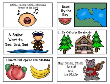 Preschool Song Poem Cards Mini Cards With Song Poem Prompts