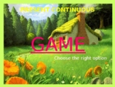 PRESENT CONTINUOUS PPT GAME.