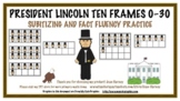 PRESIDENT LINCOLN Ten Frames 0-30