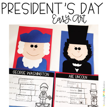 Preview of PRESIDENT'S DAY EASY ART
