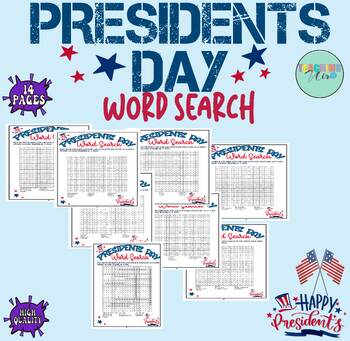 Preview of PRESIDENTS DAY ACTIVITIES - PRESIDENTS DAY WORD SEARCH PUZZLE