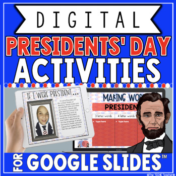 Preview of PRESIDENTS' DAY DIGITAL ACTIVITIES IN GOOGLE SLIDES™