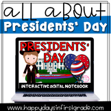 PRESIDENTS' DAY DIGITAL NOTEBOOK (Distance Learning)