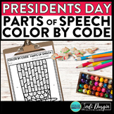 PRESIDENTS' DAY color by code president coloring page PART