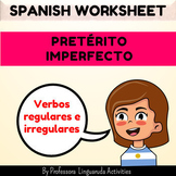 PRETÉRITO IMPERFECTO EN ESPAÑOL - Spanish worksheet grammar
