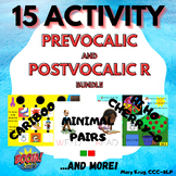 15- Activity PREVOCALIC and POSTVOCALIC R BOOM Card BUNDLE!