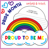 PRIDE MONTH - PROUD TO BE ME Writing Craft Activities, PRI