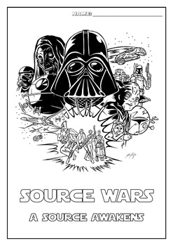 Preview of PRIMARY AND SECONDARY SOURCES // STAR WARS INSPIRED *ACTIVITY BOOKLET*