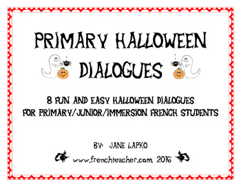 Preview of PRIMARY HALLOWEEN DIALOGUES