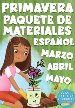 Preview of PRIMAVERA / PASCUA (spring / Easter) Bundle Español / Spanish teaching resources