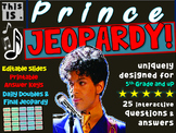 PRINCE JEOPARDY! Interactive Gameboard with Questions and Answers