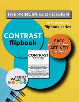 Preview of PRINCIPLES OF ART FLIPBOOK- CONTRAST