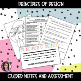 PRINCIPLES OF DESIGN GUIDED NOTES AND COLOR BY NUMBER
