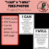 PRINCIPLES OF HUMAN SERVICES (POHS) TEKS POSTERS