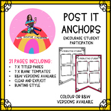 PRINT AND GO Post-it Note Anchor