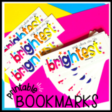 PRINTABLE BOOKMARKS - Positive Message - Your Ideas Are th