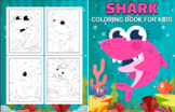 PRINTABLE Big Book Coloring Book, Print and Color Cute Pag