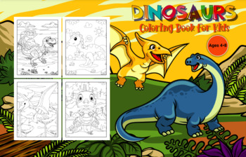 Preview of PRINTABLE Big Book Coloring Book, Print and Color Cute Pages, Kids Coloring 6