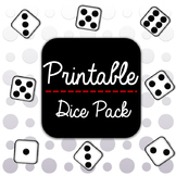 20 Printable Dice Pack