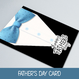 PRINTABLE FATHERS DAY CARDS, DIY CARD-MAKING KIT, SECOND G
