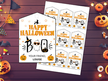 Preview of PRINTABLE Halloween Tags