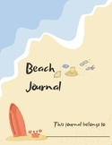 PRINTABLE JOURNAL BEACH