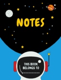 PRINTABLE NOTEBOOK OUTERSPACE