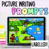 Labeled Picture Writing Prompts for Kindergarten | Labelle