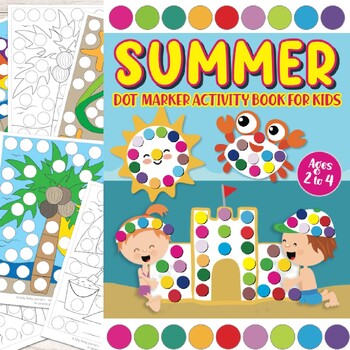 Summer Activity Book For Kids Ages 4-8: Mazes, Word Search, Dot Markers,  Dot to Dot, Count How Many, Coloring Pages and More!: Harley, Dan:  9798392824946: : Books