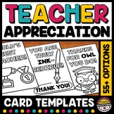 THANK YOU TEACHER APPRECIATION WEEK CARD COLORING PAGE CRA