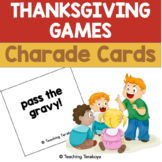 PRINTABLE THANKSGIVING CHARADES GAME