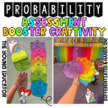 Preview of PROBABILITY & CHANCE ASSESSMENT BOOSTER CRAFTIVITY