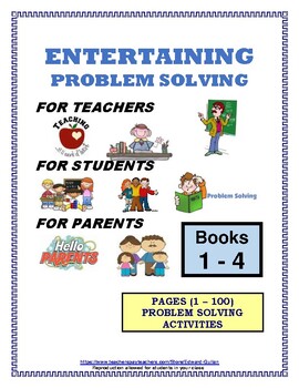 Preview of PROBLEM SOLVING ACTIVITIES BOOKS (#1,#2,#3,#4) (1 - 100)